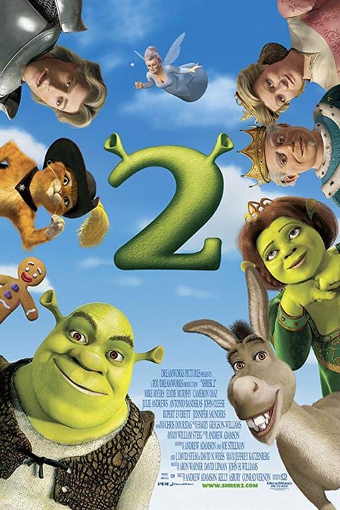 Shrek 2 - Der tollkühne Held kehrt zurück : Kinoposter