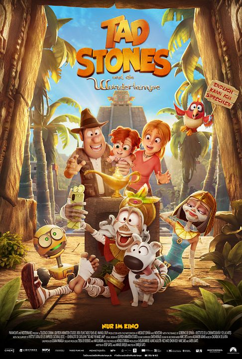 Tad Stones und die Wunderlampe : Kinoposter