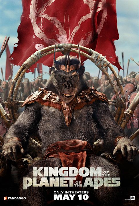 Planet der Affen 4: New Kingdom : Kinoposter