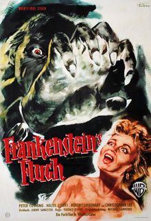 Frankensteins Fluch : Kinoposter