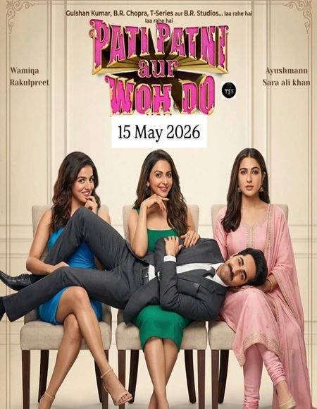 Pati Patni Aur Woh Do : Kinoposter