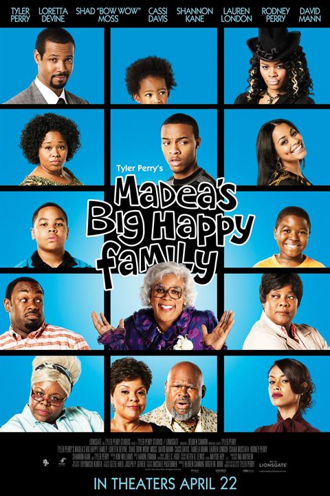 Madea's Big Happy Family : Kinoposter