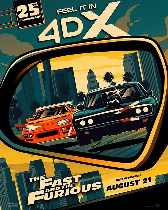 The Fast and the Furious : Kinoposter