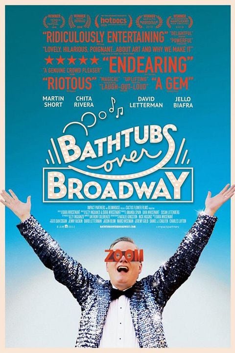 Bathtubs Over Broadway : Kinoposter