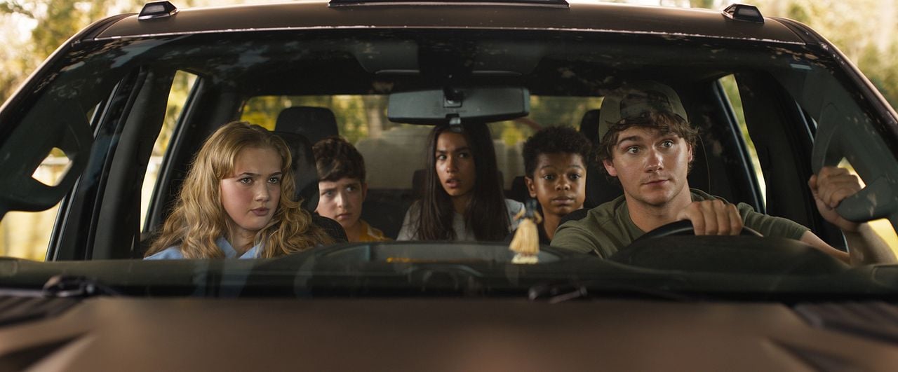 Eli Roth's Ice Cream Man : Bild Charlie Zeltzer, Shiloh O’Reilly, Sarah Abbott, Kiori Mirza Waldman, Dylan Hawco