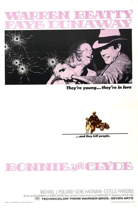 Bonnie und Clyde : Kinoposter