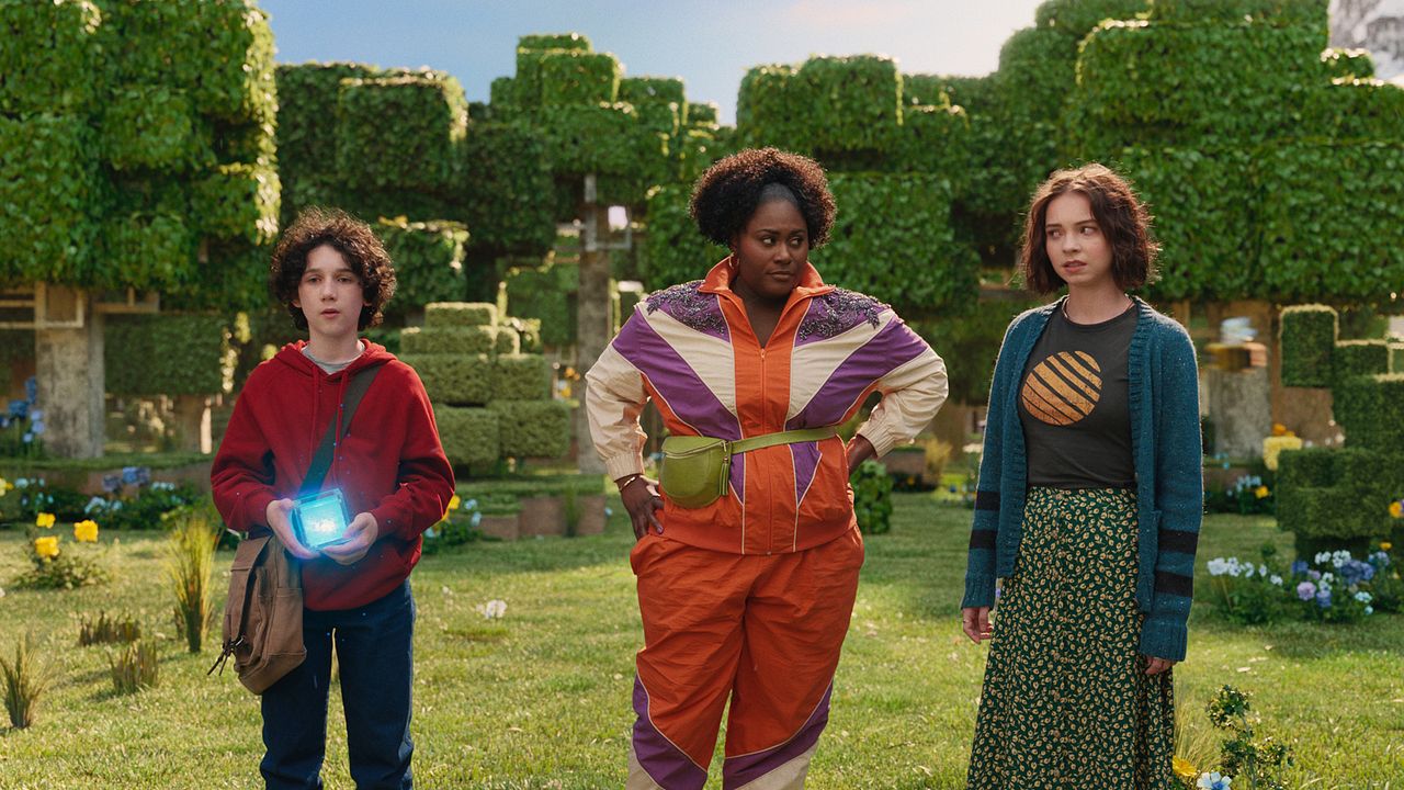 Ein Minecraft Film : Bild Emma Myers, Sebastian Eugene Hansen, Danielle Brooks