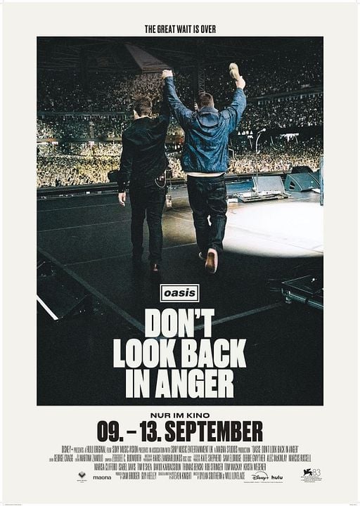 Oasis: Don't Look Back In Anger : Kinoposter