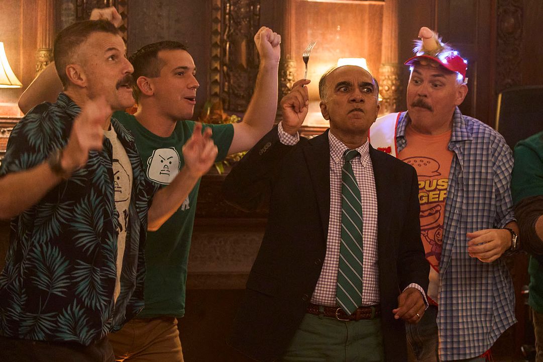 Super Troopers 3 : Bild Andrew Dismukes, Iqbal Theba, Steve Lemme, Kevin Heffernan