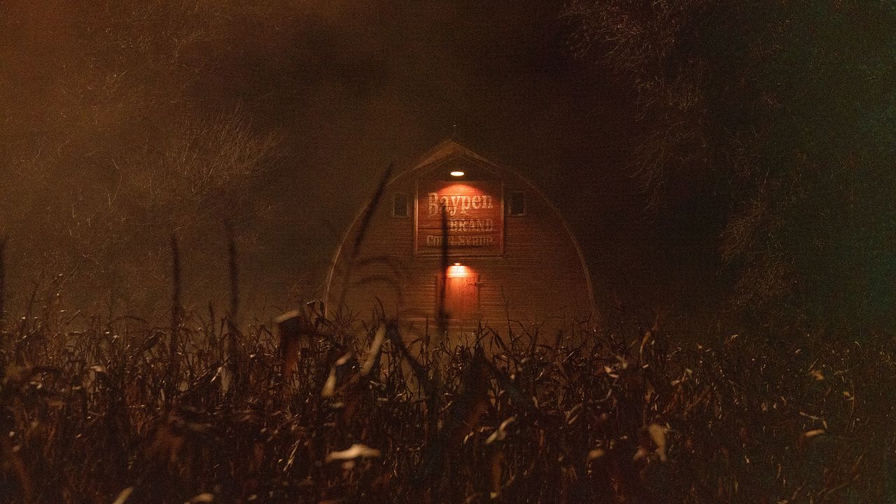 Clown In A Cornfield : Bild