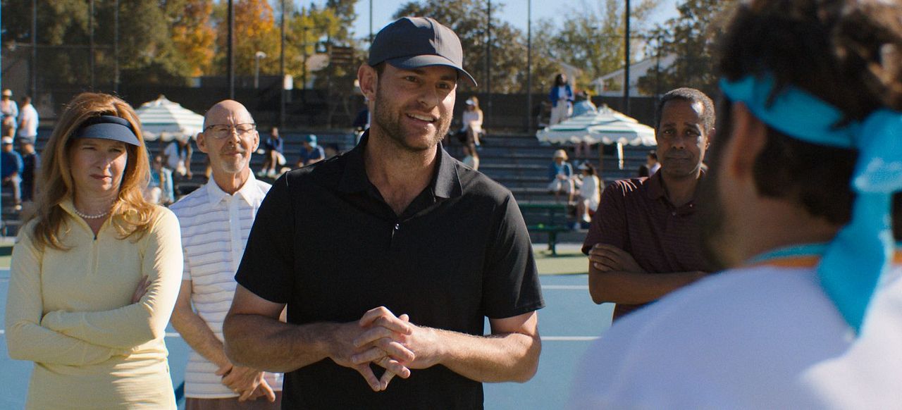 The Dink : Bild Andy Roddick, Jake Johnson