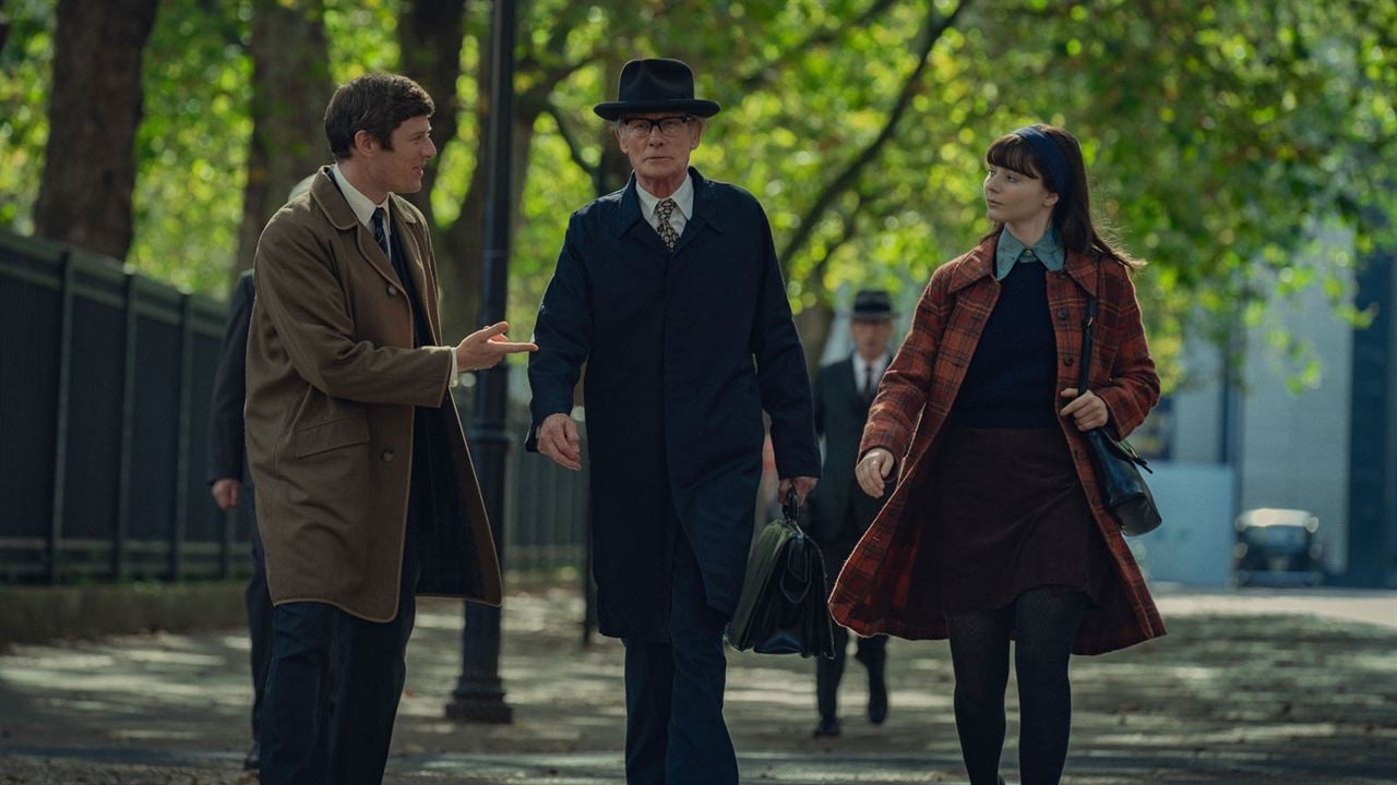 Joy : Bild James Norton, Bill Nighy, Thomasin McKenzie