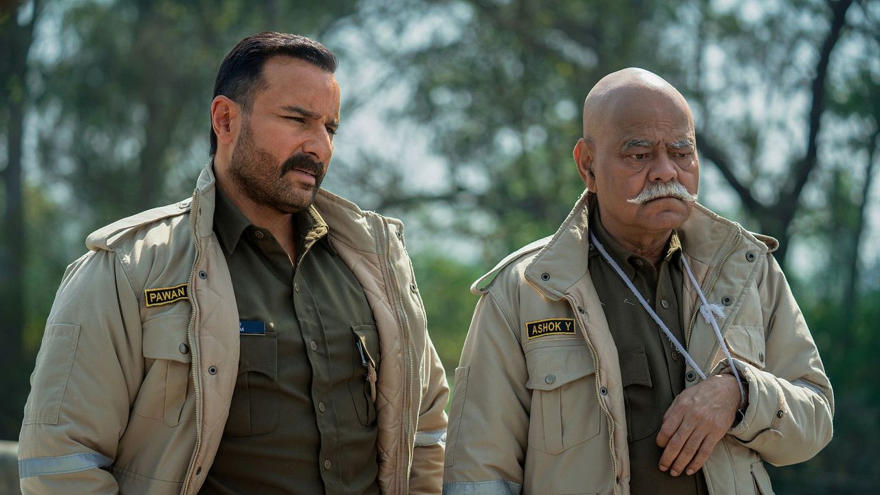 Kartavya : Bild Sanjay Mishra, Saif Ali Khan