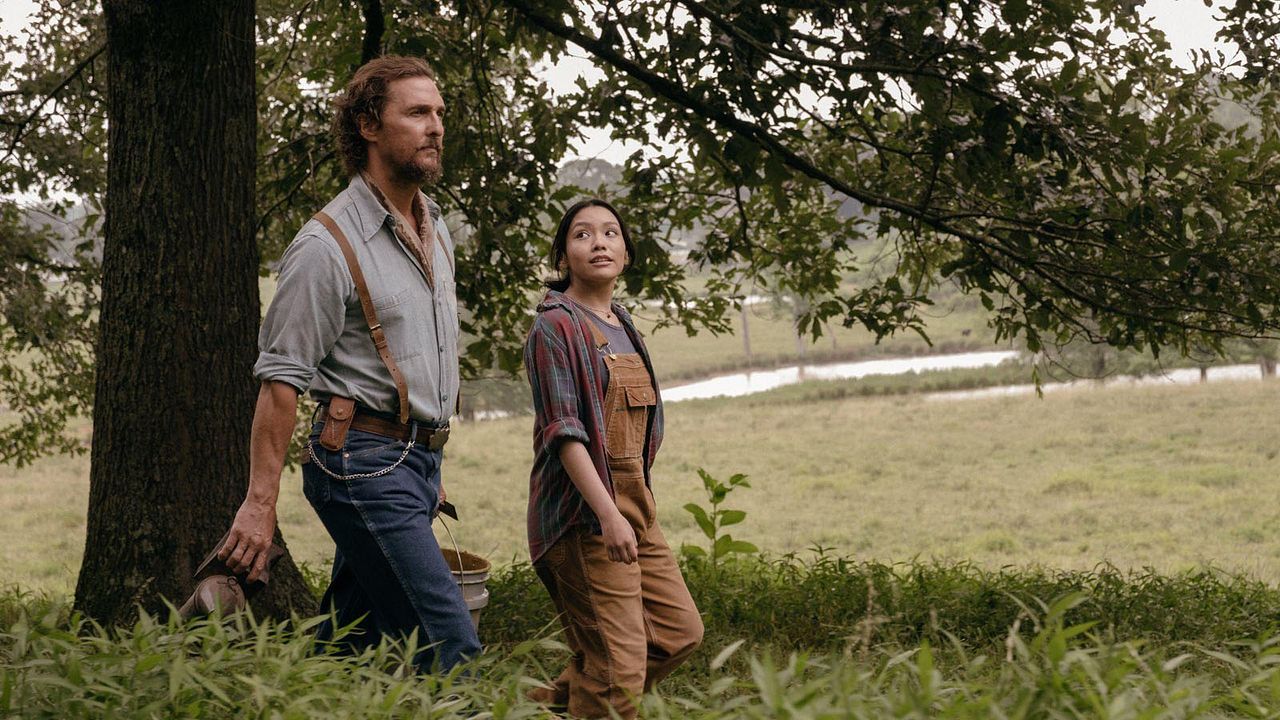 The Rivals of Amziah King : Bild Angelina LookingGlass, Matthew McConaughey