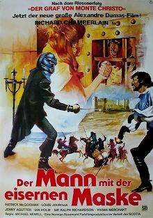 Der Mann mit der eisernen Maske : Kinoposter