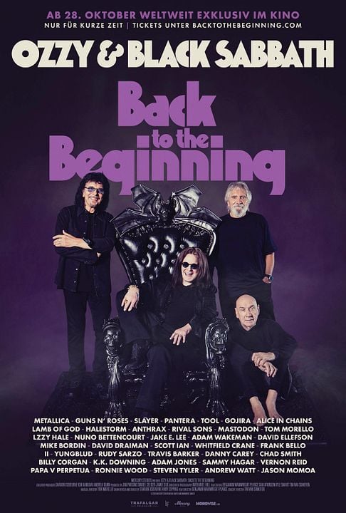 Ozzy & Black Sabbath: Back To The Beginning : Kinoposter