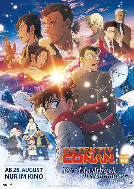 Detektiv Conan Film 28: Der Flashback des Einäugigen : Kinoposter