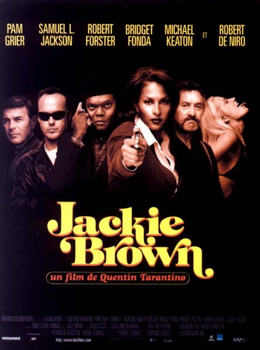 Jackie Brown : Kinoposter Robert Forster, Pam Grier