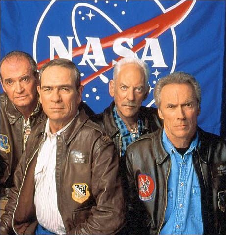 Space Cowboys : Bild James Garner, Clint Eastwood, Tommy Lee Jones, Donald Sutherland