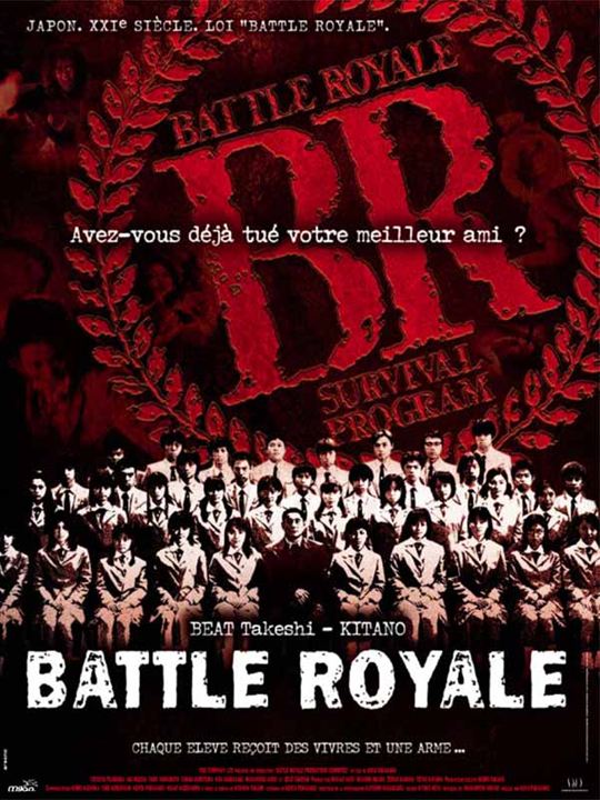 Battle Royale - Nur einer kann überleben : Kinoposter Kinji Fukasaku