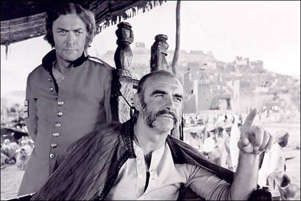 Der Mann, der König sein wollte : Bild Sean Connery, Michael Caine
