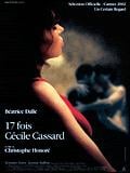 Seventeen Times Cécile Cassard : Kinoposter
