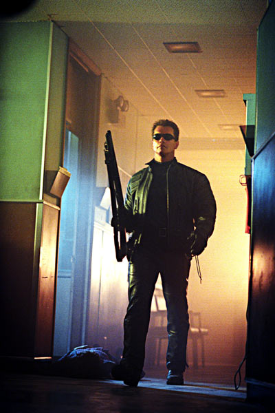 Terminator 3 - Rebellion der Maschinen : Bild Jonathan Mostow, Arnold Schwarzenegger
