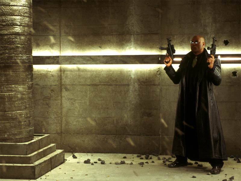 Matrix Revolutions : Bild Laurence Fishburne
