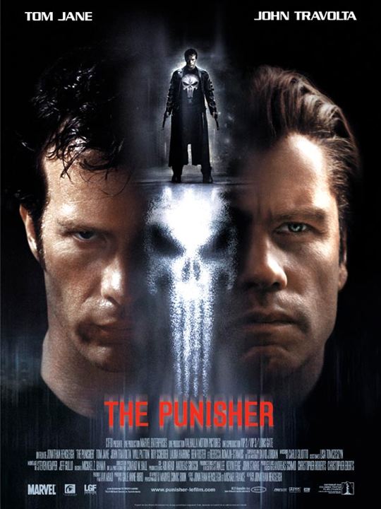 The Punisher : Kinoposter Thomas Jane, Jonathan Hensleigh