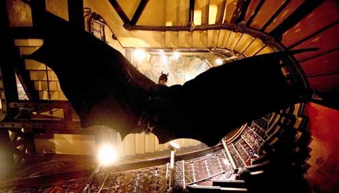 Batman Begins : Bild Christian Bale, Christopher Nolan