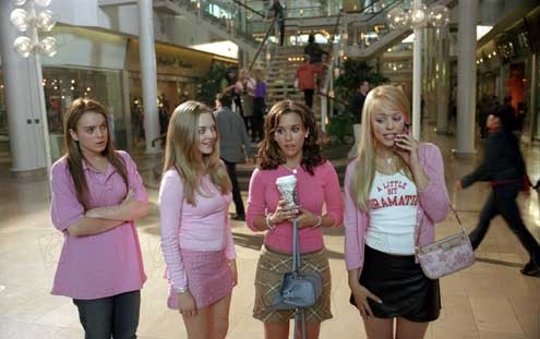 Girls Club : Bild Amanda Seyfried, Lindsay Lohan, Lacey Chabert, Mark Waters, Rachel McAdams