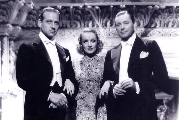 Engel : Bild Marlene Dietrich, Melvyn Douglas, Herbert Marshall