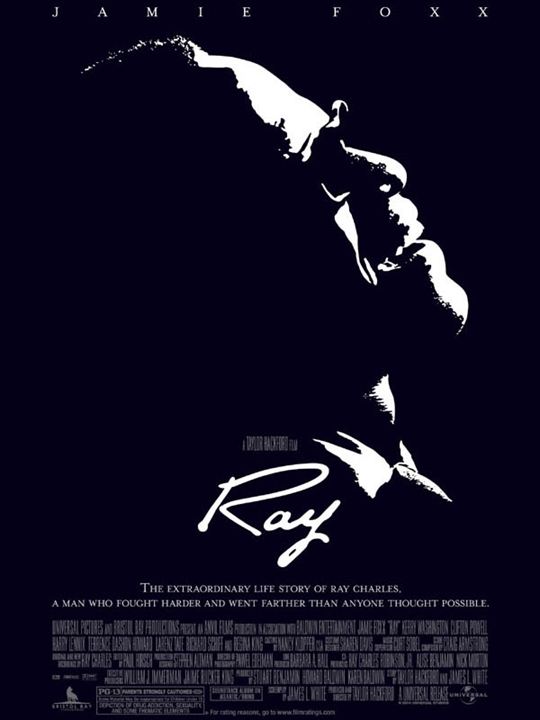 Ray : Kinoposter Jamie Foxx, Taylor Hackford