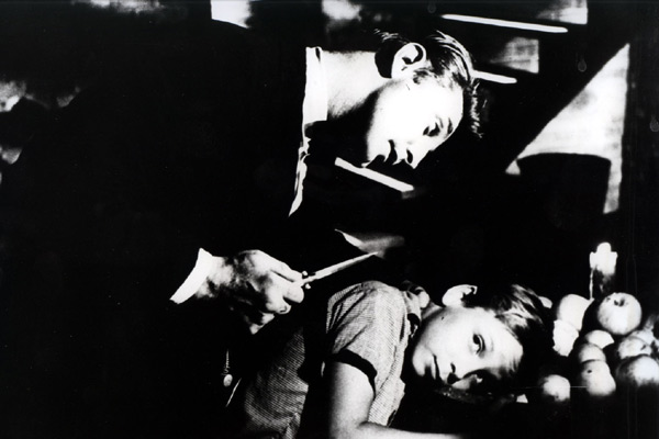 Die Nacht des Jägers : Bild Robert Mitchum, Charles Laughton, Billy Chapin