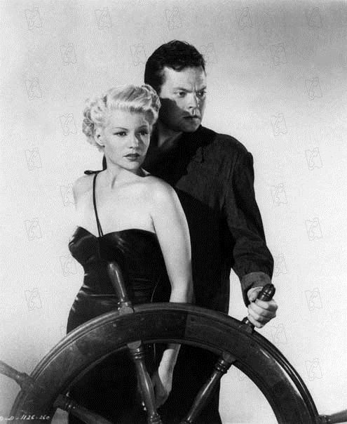 Die Lady von Shanghai : Bild Rita Hayworth, Orson Welles