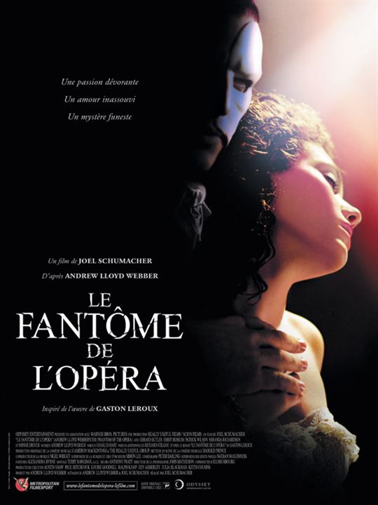 Das Phantom der Oper : Kinoposter