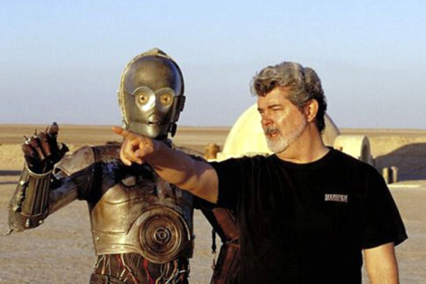 Star Wars: Episode II - Angriff der Klonkrieger : Bild George Lucas, Anthony Daniels