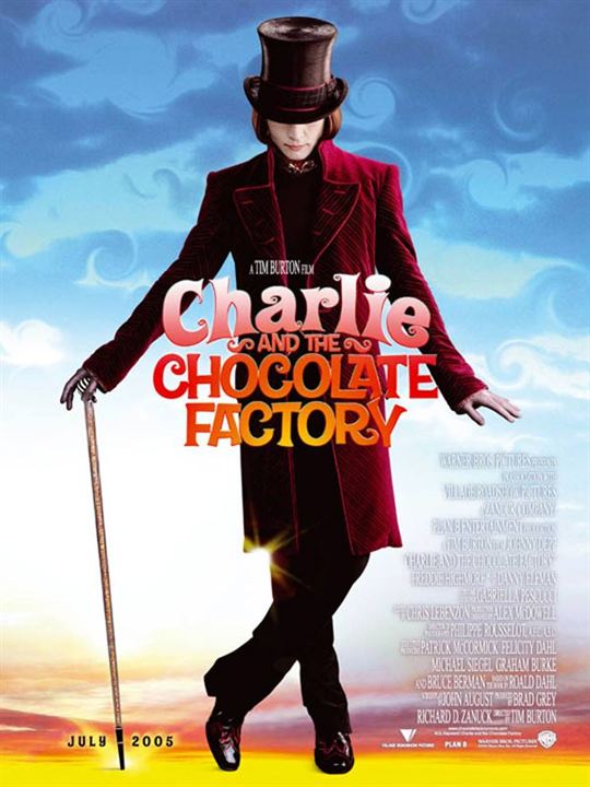 Charlie und die Schokoladenfabrik : Kinoposter
