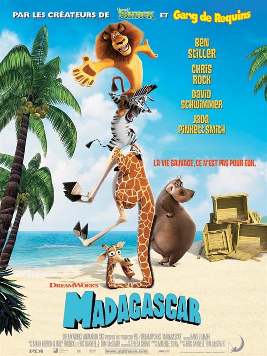 Madagascar : Kinoposter