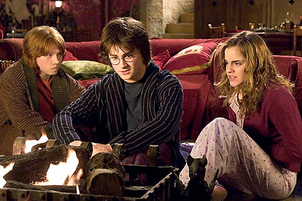 Harry Potter und der Feuerkelch : Bild Daniel Radcliffe, Emma Watson, Rupert Grint