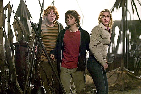 Harry Potter und der Feuerkelch : Bild Daniel Radcliffe, Emma Watson, Rupert Grint