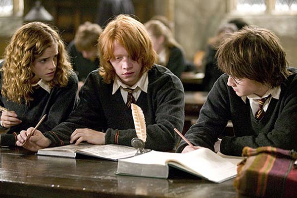 Harry Potter und der Feuerkelch : Bild Daniel Radcliffe, Emma Watson, Rupert Grint