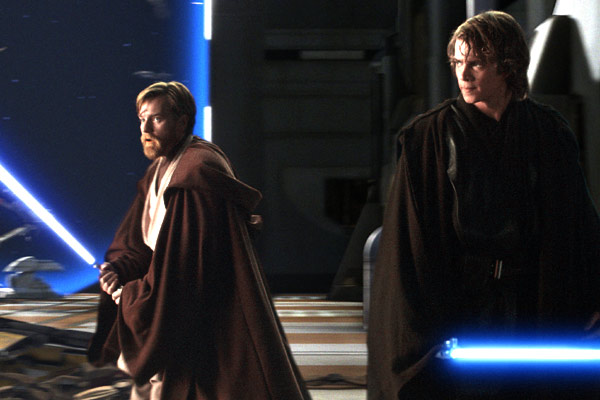 Star Wars: Episode III - Die Rache der Sith : Bild Ewan McGregor, Hayden Christensen