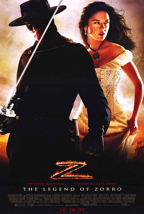 Die Legende des Zorro : Kinoposter