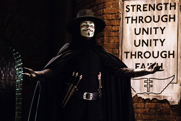 V wie Vendetta : Bild Hugo Weaving, James McTeigue