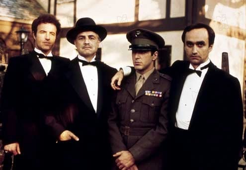 Der Pate : Bild Francis Ford Coppola, Al Pacino, Marlon Brando, John Cazale, James Caan