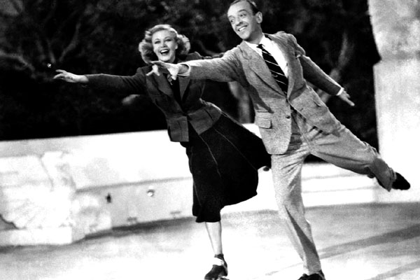 Tanz mit mir : Bild Mark Sandrich, Fred Astaire, Ginger Rogers