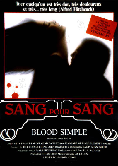 Blood Simple - Eine mörderische Nacht : Kinoposter