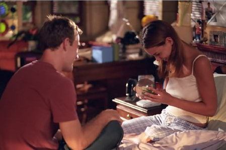 Bild James Van Der Beek, Katie Holmes