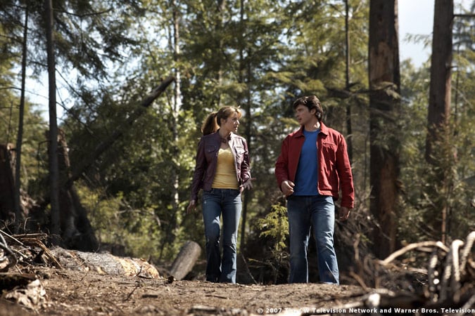 Bild Erica Durance, Tom Welling